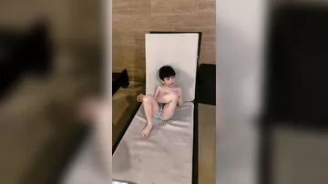 Elnur oğlunun görüntülərini paylaşdı
