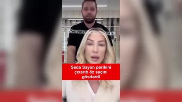 Seda Sayan "parik"ini çıxardı