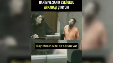 Hakim və məhkum sinif yoldaşı çıxdı
