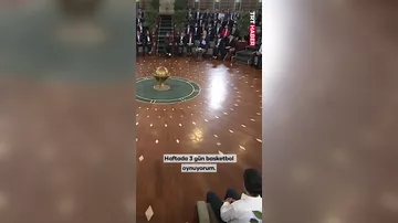 "Həftədə 3 dəfə basketbol oynayıram" - Ərdoğan