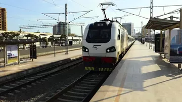 ADY Gürcüstana gedəcək qatarları təqdim etdi -