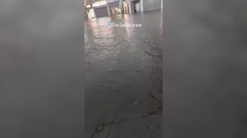 Нью-Йорк ушел под воду после мощного шторма - 3