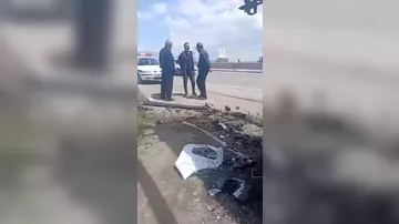 Konsulumuzun həlak olduğu qəza yerindən - Video