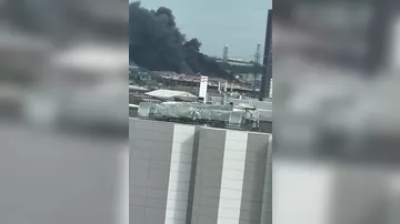Крупный пожар и экстренная эвакуация в Москве
