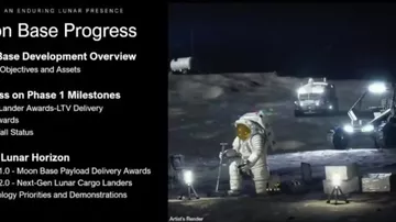 NASA представило план колонизации Луны