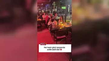 "Evlilik təklifinə qızın reaksiyası...