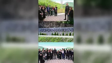 Prezident İlham Əliyevin sosial media hesablarında Şuşaya səfəri ilə bağlı videoçarx paylaşılıb