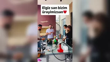 Elgiz bağında qonaqlıq verdi
