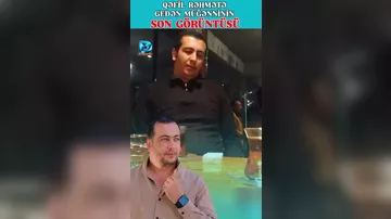 Vəfat edən müğənninin GÖRÜNTÜSÜ