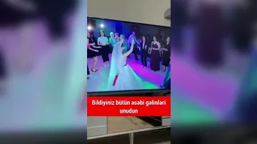 Toyda uşaq görəndə əsəbləşən gəlin