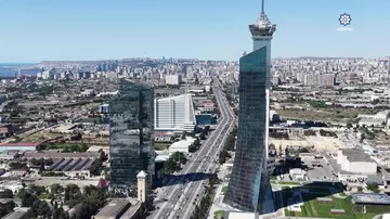 Prezident İlham Əliyev Mərkəzi Bankın yeni binasının açılışında iştirak edib