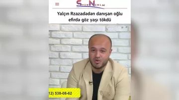 Mətin Rzazadə canlı yayımda təsirli anlar yaşayıb