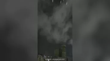 Метеор сгорел в атмосфере над Гонконгом