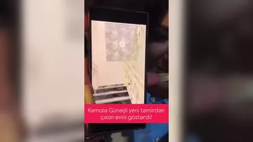 Kəmalə günəşli evini GÖSTƏRDİ