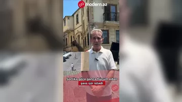 İçərişəhərdə şortikə görə gənci təhqir edən şəxs üzr istədi