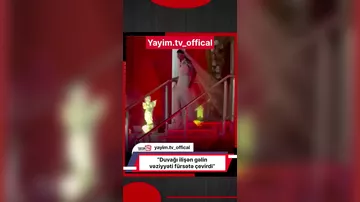 Toy mərasimində gözlənilməz hadisə yaşansa da, gəlin soyuqqanlı davrandı