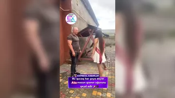 Ata və məzun QIZI 1