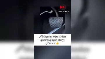 Maşını oğrulardan qorumaq üçün BELƏ EDİR