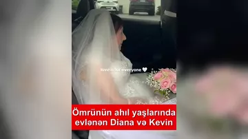 Bu yaşında evləndilər