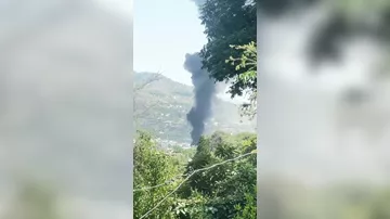В Пакистане разбился военный вертолет