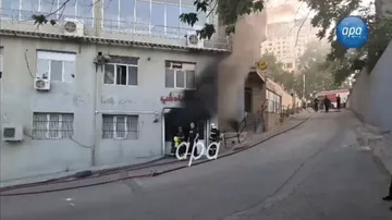 Bakıda obyektdə yanğın olub