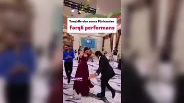 Pünhan bu dəfə fərqli rəqs üslubu ilə diqqət çəkib