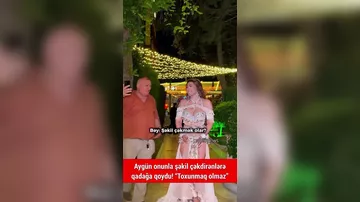 “Şəkil çəkərkən toxunmaq olmaz”