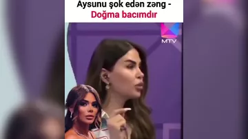 Canlı efirə gələn zəng Aysunu təəccübləndirib
