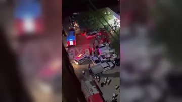 Bakının Köhnə Günəşli qəsəbəsində yanğın baş verib