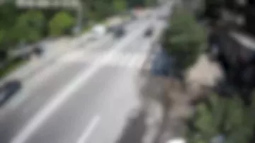 NİİM piyada keçidlərinə yaxınlaşarkən törədilən qəzaların görüntülərini yaydı