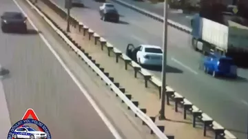 Nasaz avtomobil hüquqsuz motosiklet idarə edən gəncin həyatına son qoydu