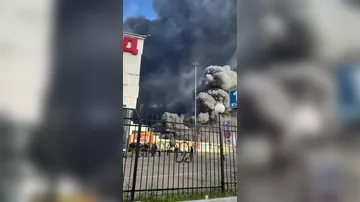 Moskvaya dron hücumundan yeni görüntülər(2)