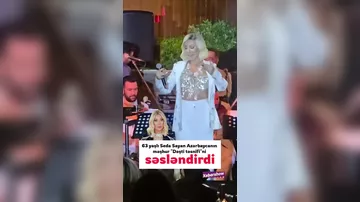 Seda Sayan səhnədə Azərbaycan musiqisinə yer verib