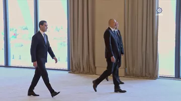 Prezident İlham Əliyevin adından Türkmənistan Prezidentinin şərəfinə dövlət ziyafəti verilib