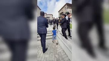 İlham Əliyev və Türkmənistan Prezidenti Şuşada yaşayan uşaqlarla görüşüblər
