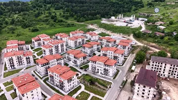 Prezidentlər İlham Əliyev və Sərdar Berdiməhəmmədov Şuşa şəhərində inşa edilmiş birinci yaşayış kompleksində olublar