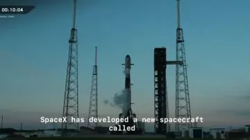 SpaceX впервые запустила свой новый космический корабль