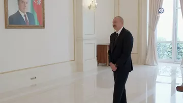 Prezident İlham Əliyev İran İslam Şurası Məclisinin sədrinin başçılıq etdiyi nümayəndə heyətini qəbul edib