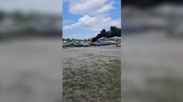 В Варшаве разбился самолет