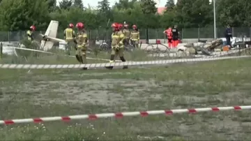 В Варшаве разбился самолет - 2