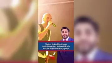 Soner Sarikabadayi Nuri Serinlendiricinin mahnisi ile oz goruntulerini Tik-tok hesabinda paylasim edib