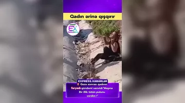 Qəzaya düşən qadından qəribə sözlər
