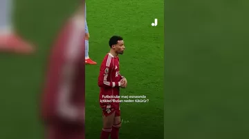 FUTBOLÇULAR NİYƏ ÇOX TÜPÜRÜRLƏR?