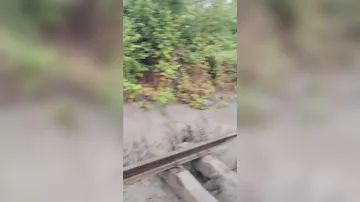 Qeyri-sabit hava şəraiti nəticəsində Qax–Balakən sahəsində dəmiryol infrastrukturuna ciddi zərər dəyib