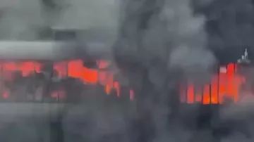 Çində dəhşətli yanğın - 28 ölü