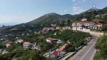 Prezident İlham Əliyev Laçında “Həkəriçay” su anbarının təməlini qoyub