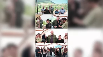 На страницах Президента Ильхама Алиева в соцсетях опубликованы кадры встречи главы государства с жителями села Кичик Галадереси