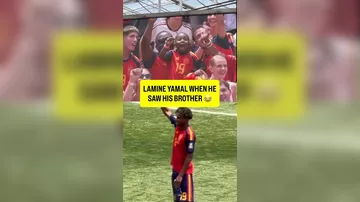 Yamalın qardaşının bu mimikaları viral oldu