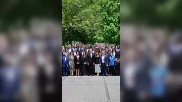 На страницах Президента Ильхама Алиева в соцсетях опубликованы кадры встречи главы государства с участниками IV Шушинского глобального медиафорума