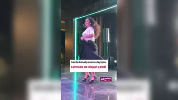 Sevda səhnə performansı ilə diqqət çəkib